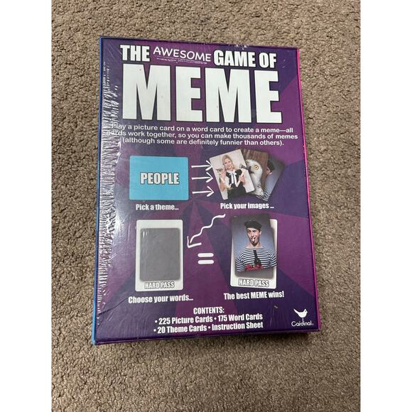 The Awesome Game of MEME "Houston We Have A Meme" Sealed Game - Picture 2 of 2